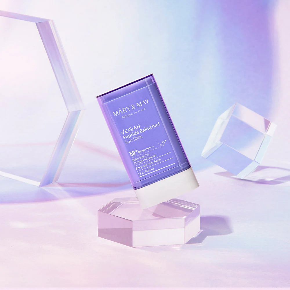 Mary & May Vegan Peptide Bakuchiol Sun Stick SPF50+ PA++++