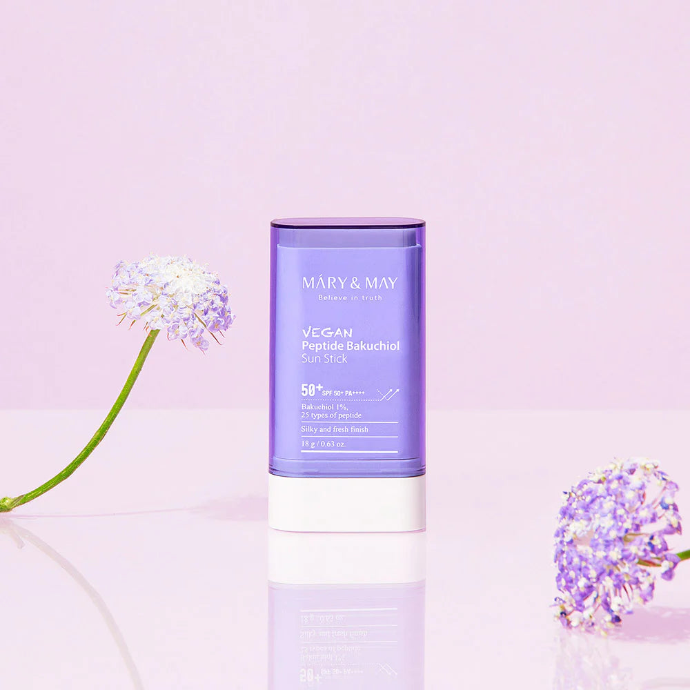 Mary & May Vegan Peptide Bakuchiol Sun Stick SPF50+ PA++++