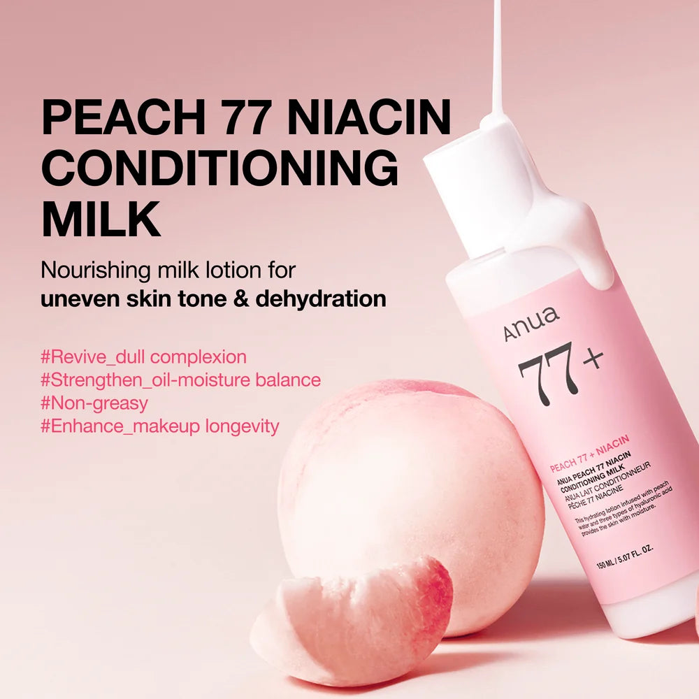 Anua Peach 77 Niacin Conditioning Milk