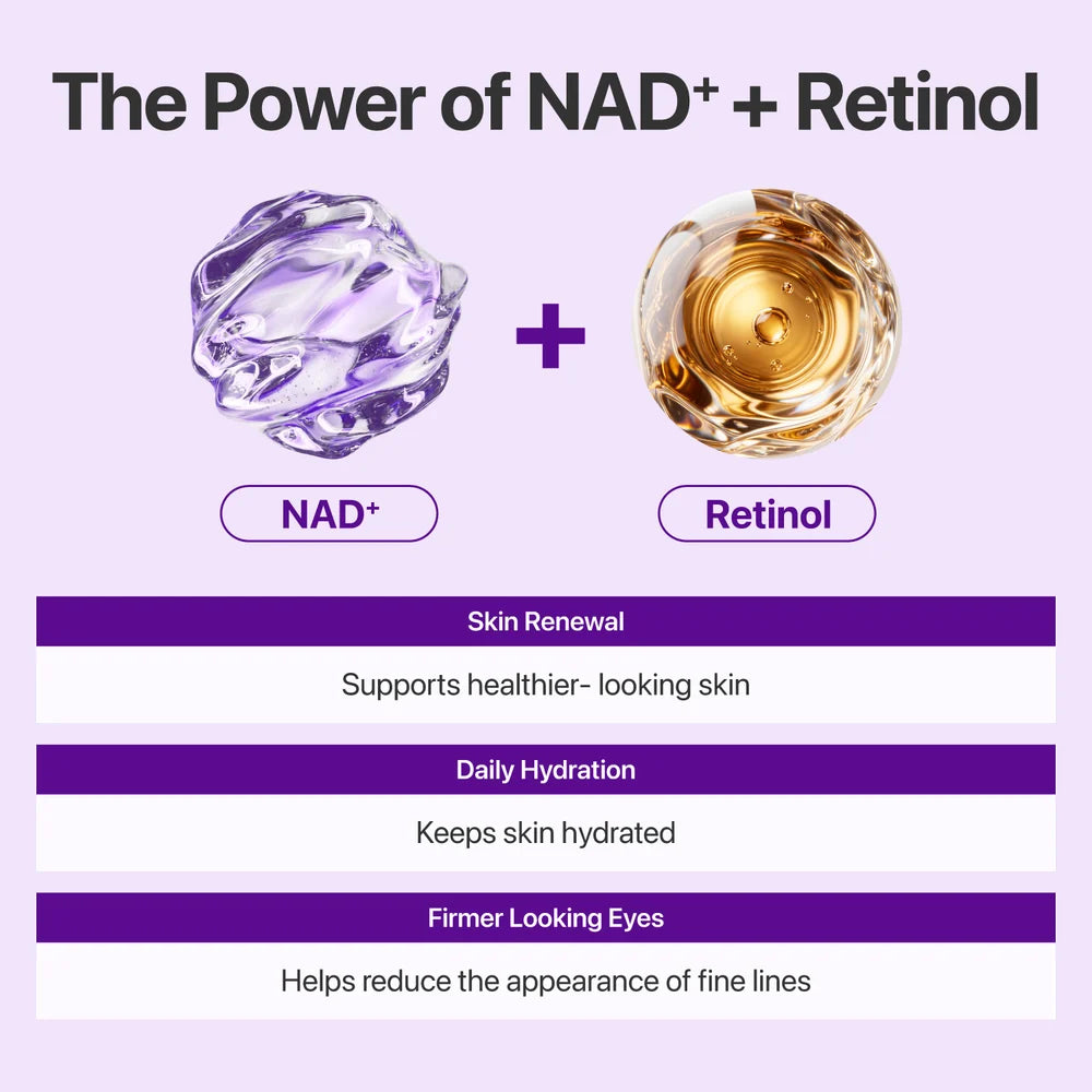 Numbuzin No.9 NAD Retinol Volumetox Eye Cream