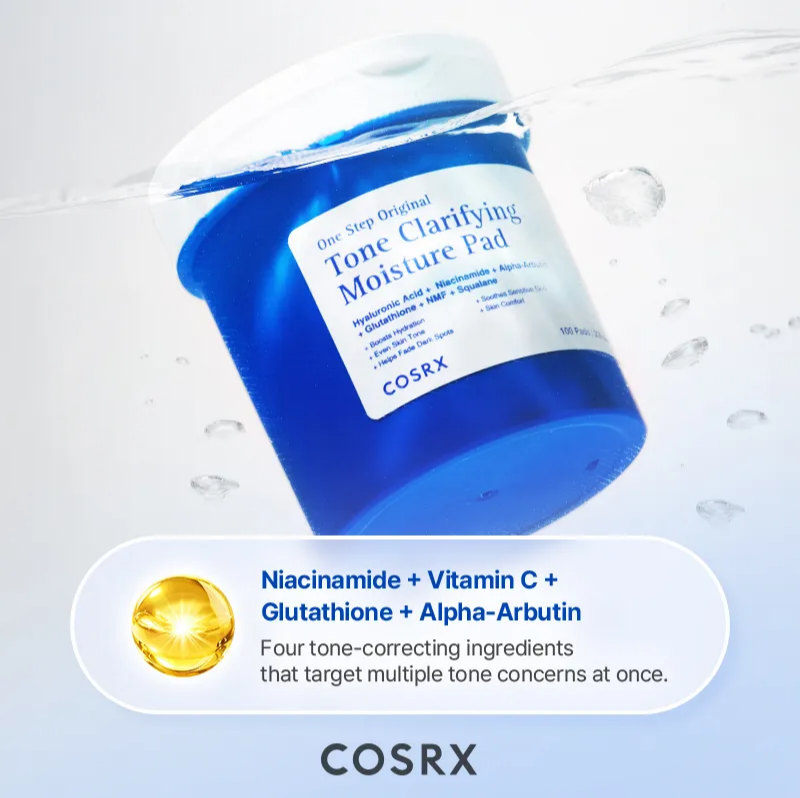 Cosrx One Step Original Tone Clarifying Moisture Pad