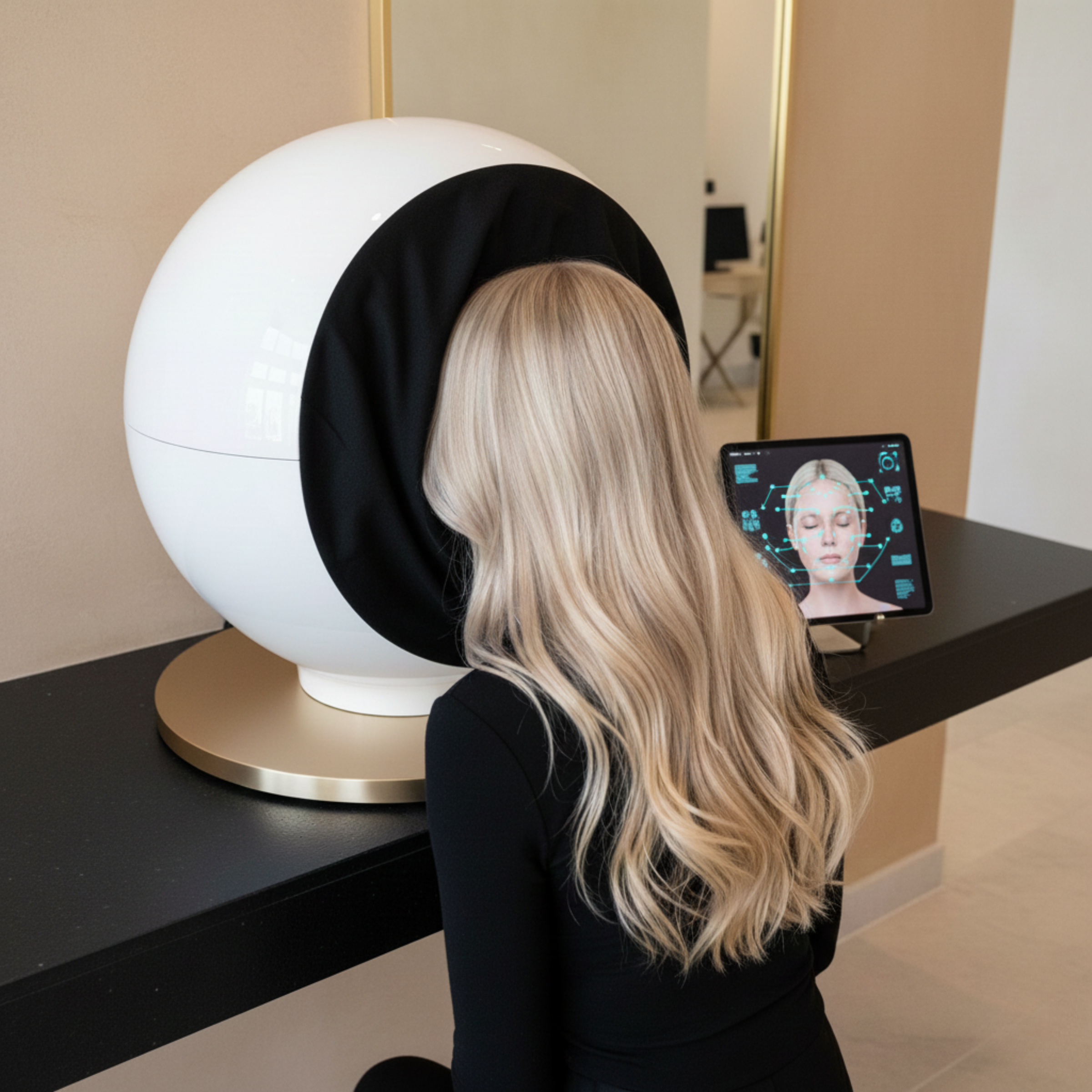 Analyse av hud eller hodebunn