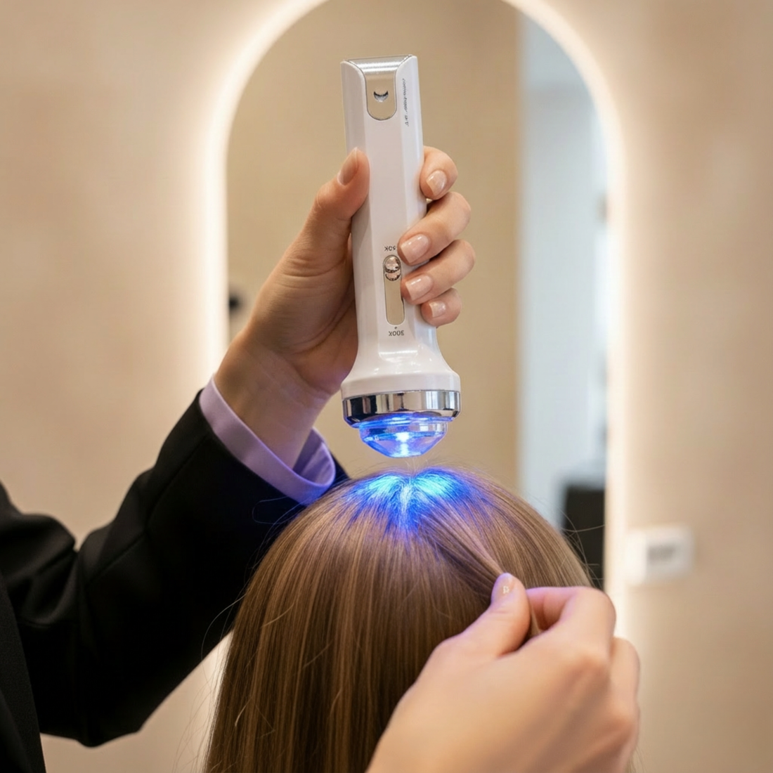 Analyse av hud eller hodebunn