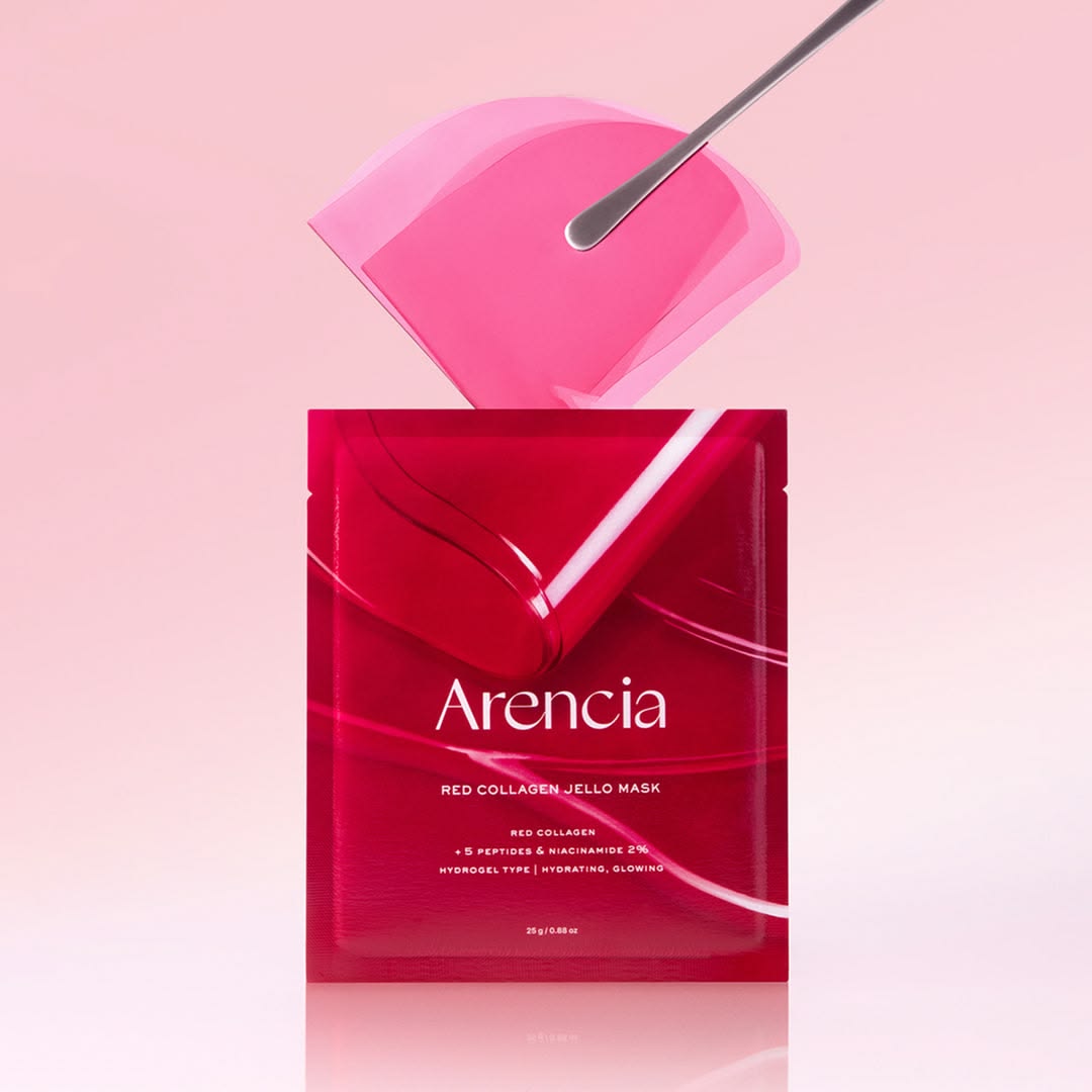 Arencia Red Collagen Jello Mask