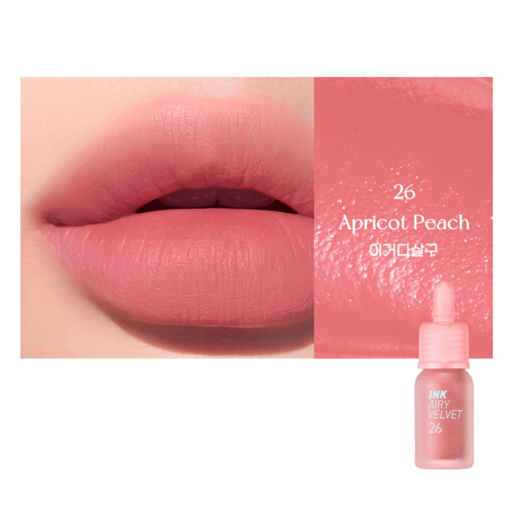 Peripera Ink Airy Velvet 026 Apricot Peach