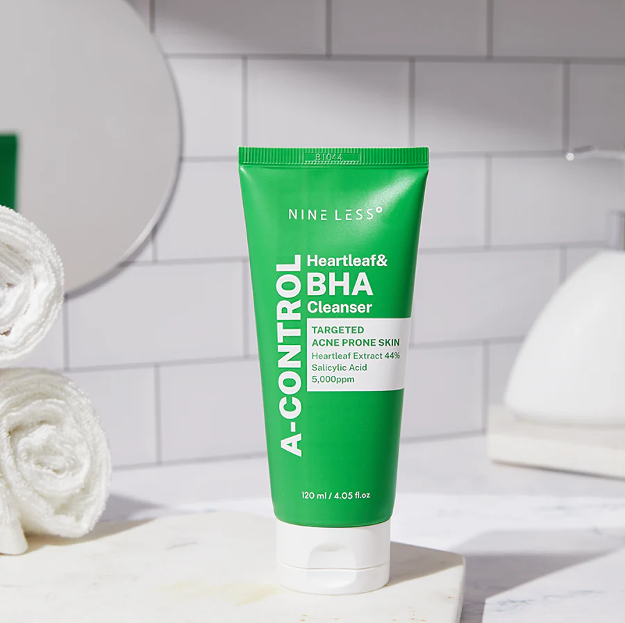 Nine Less A-Control Heartleaf & BHA Cleanser