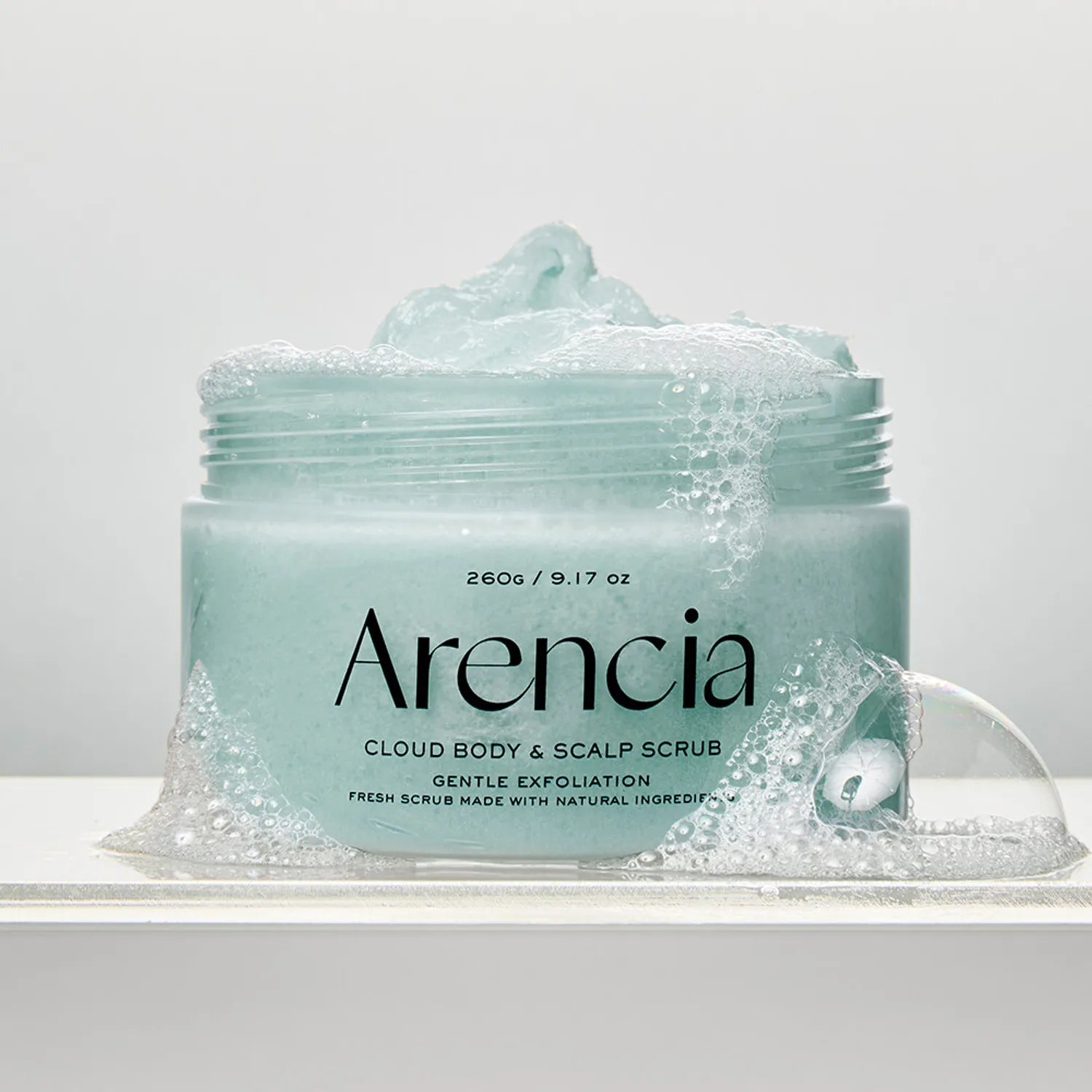 Arencia Fresh Cloud Body & Scalp Scrub French Mint & Lily 260g