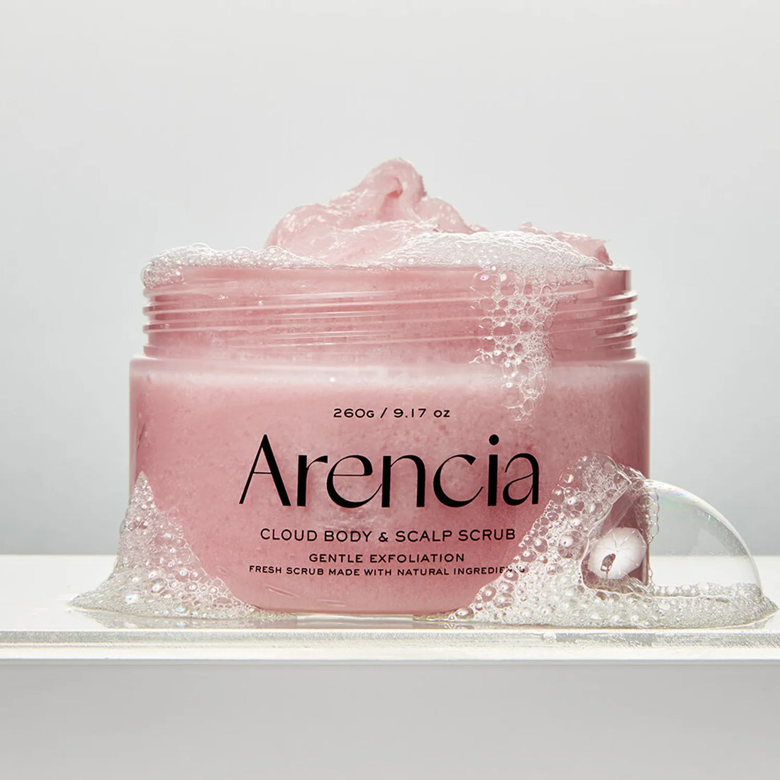 Arencia Fresh Cloud Body & Scalp Scrub Lavender & Pear 260g