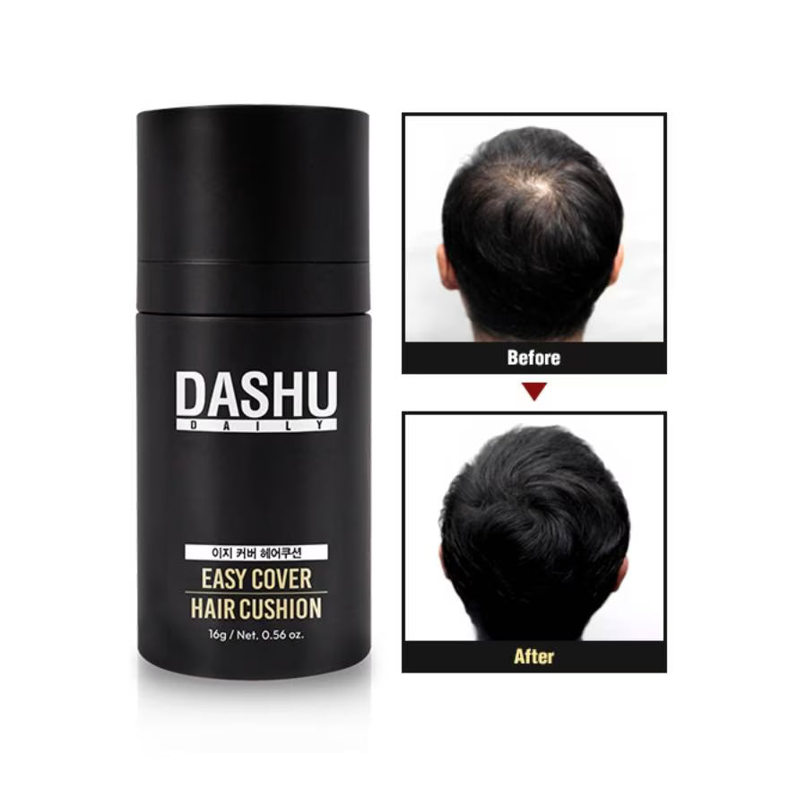 Dashu Daily Easy Cover Hair Cushion 16g - Natural Black