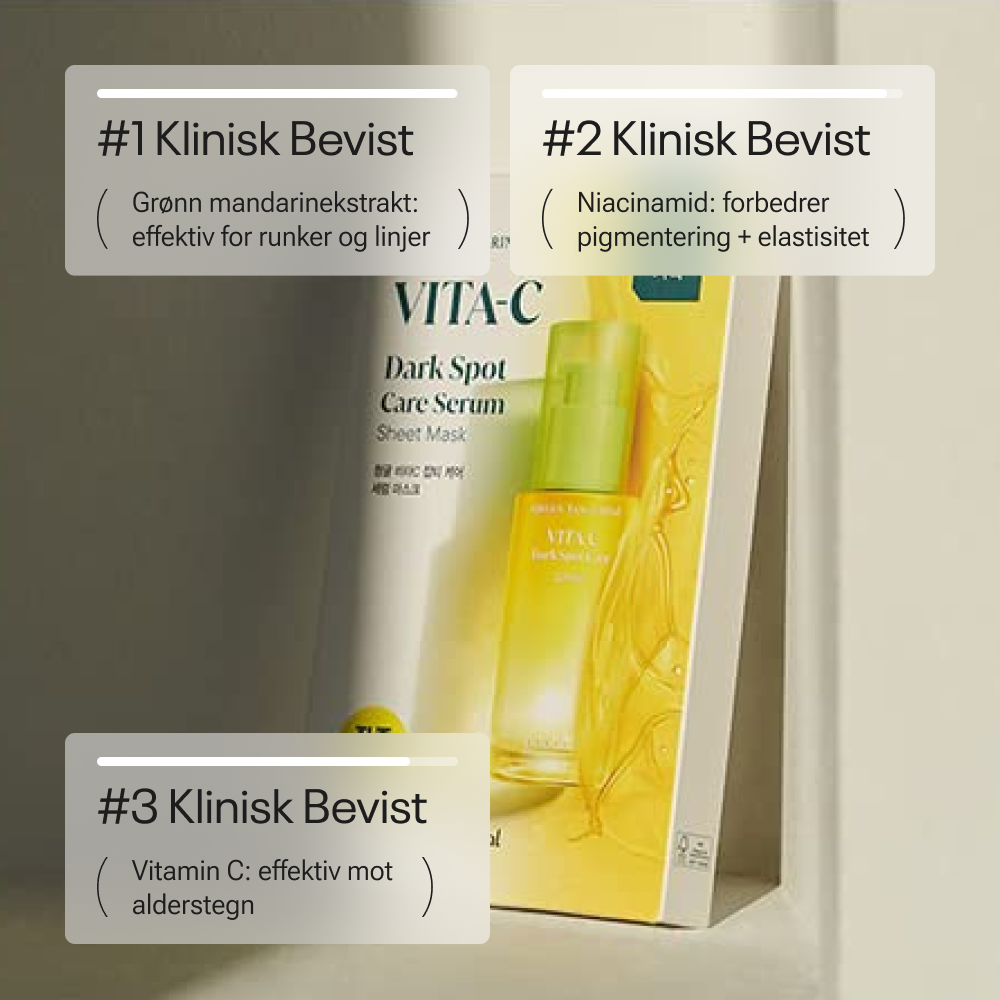 Goodal Green Tangerine Vita C Dark Spot Serum Sheet Mask