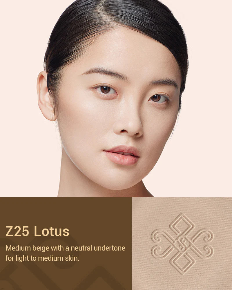 Florasis Yurong Airbrushed Tinted Pressed Powder Nomadic Glam Z25 Lotus