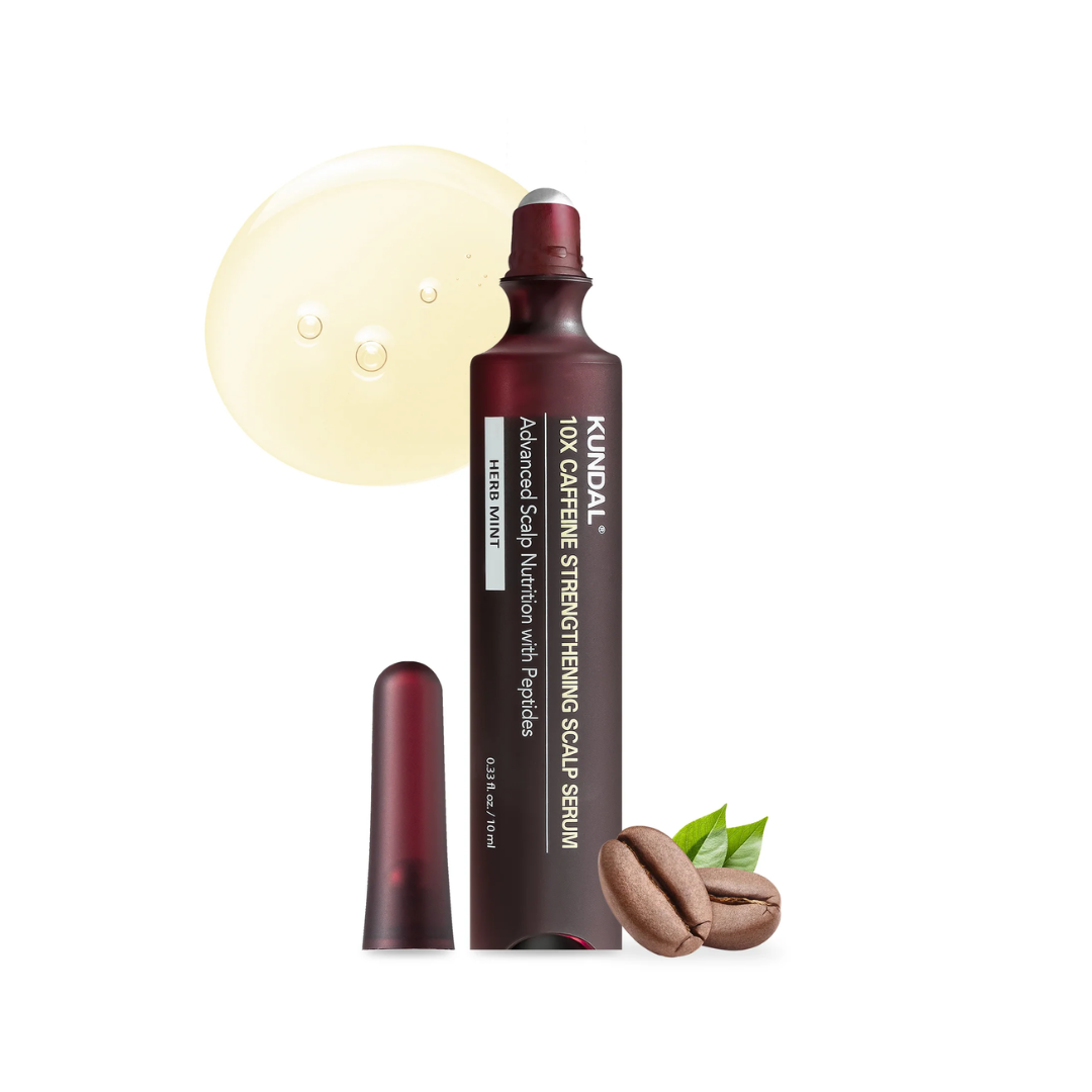 Kundal Korean Royal Palace Edition - 10X Caffeine Scalp Serum + Gua Sha Comb