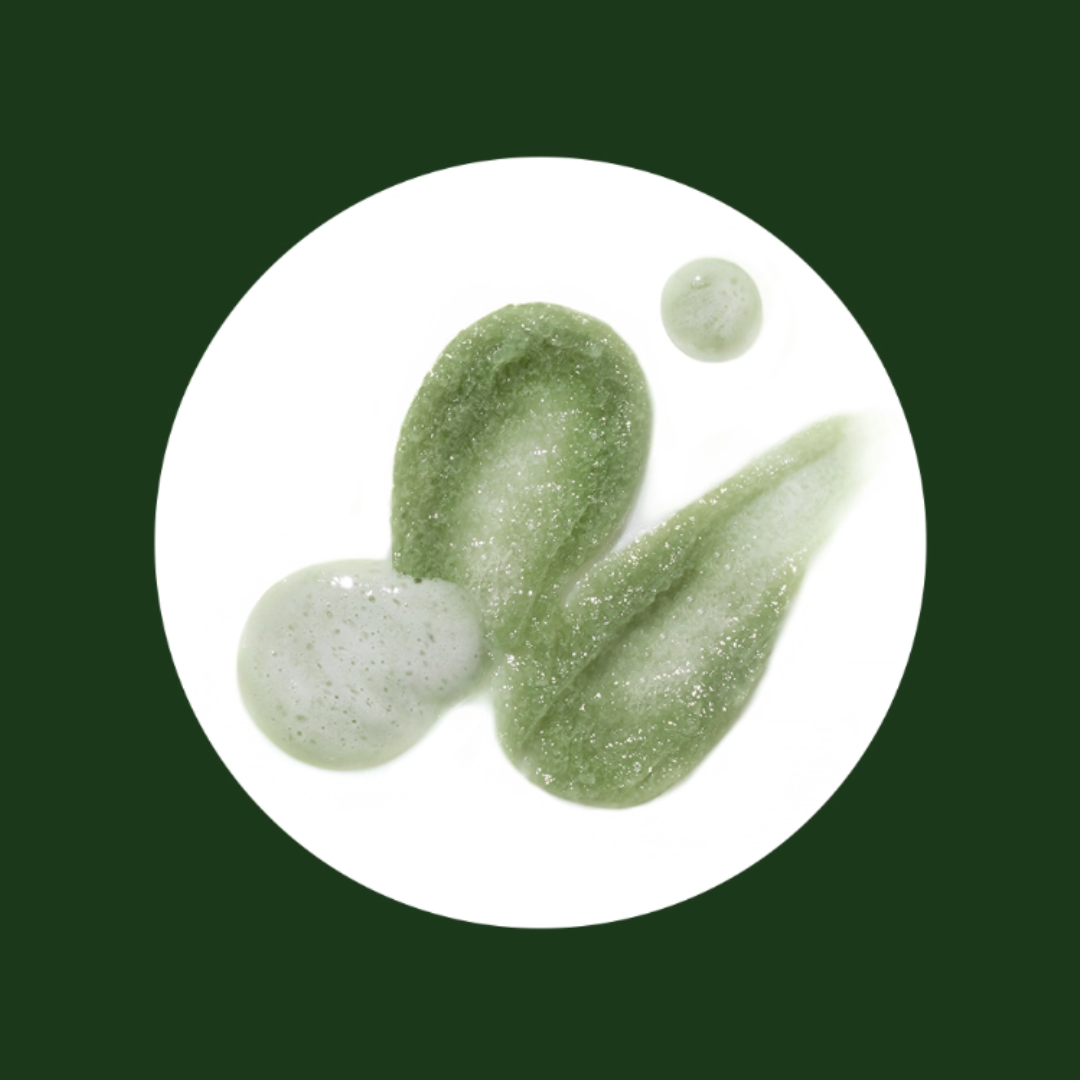 Kundal Matcha & Kale Clarifying Sea Salt Scalp Scrub - Herb Mint