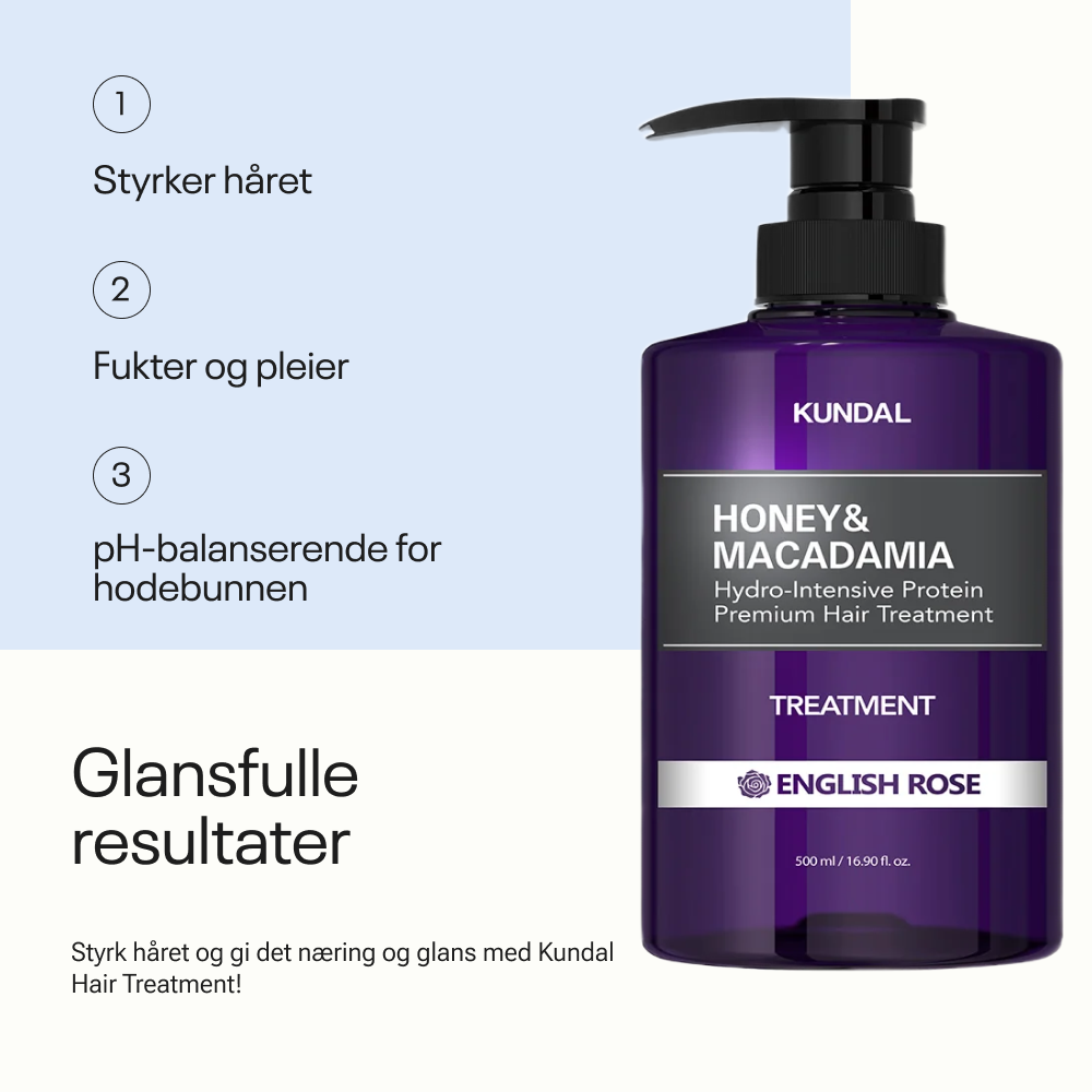 Kundal Honey & Macadamia Treatment English Rose 500ml