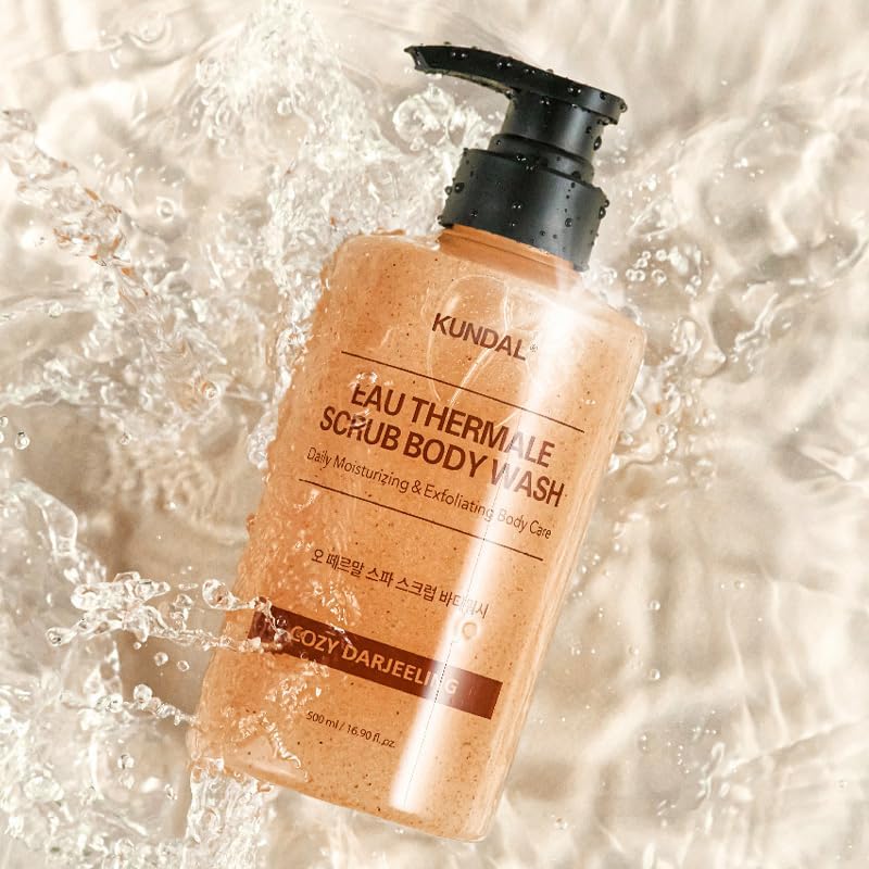 Kundal Scrub Body Wash – Cozy Darjeeling 500ml