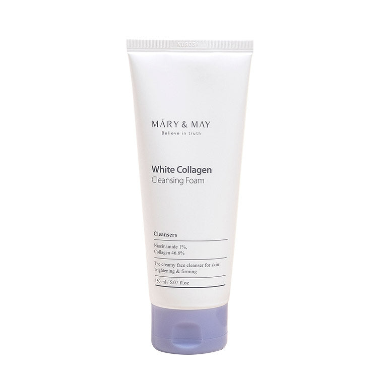 Mary &amp; May White Collagen Cleansing Foam