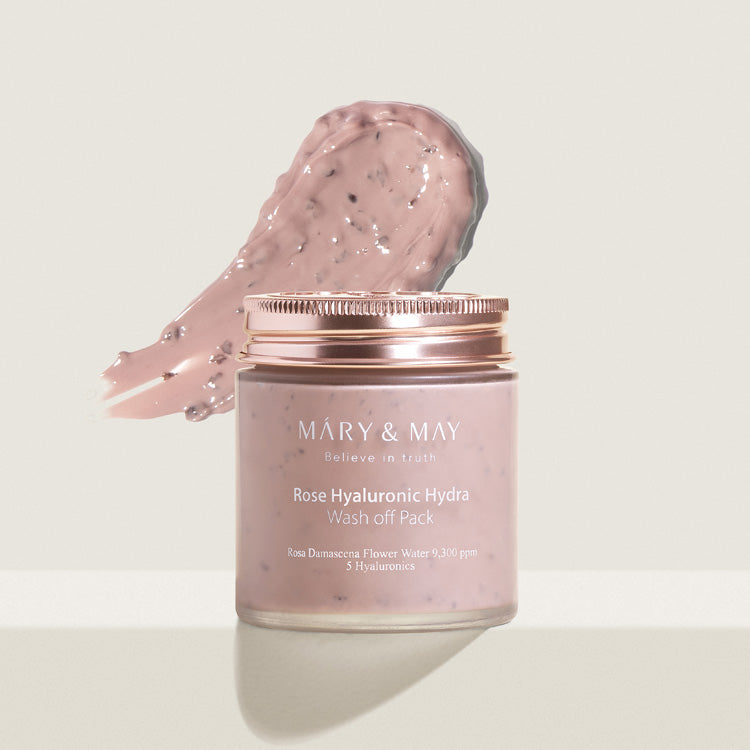 Mary & May Rose Hyaluronic Hydra Wash off Pack 125g