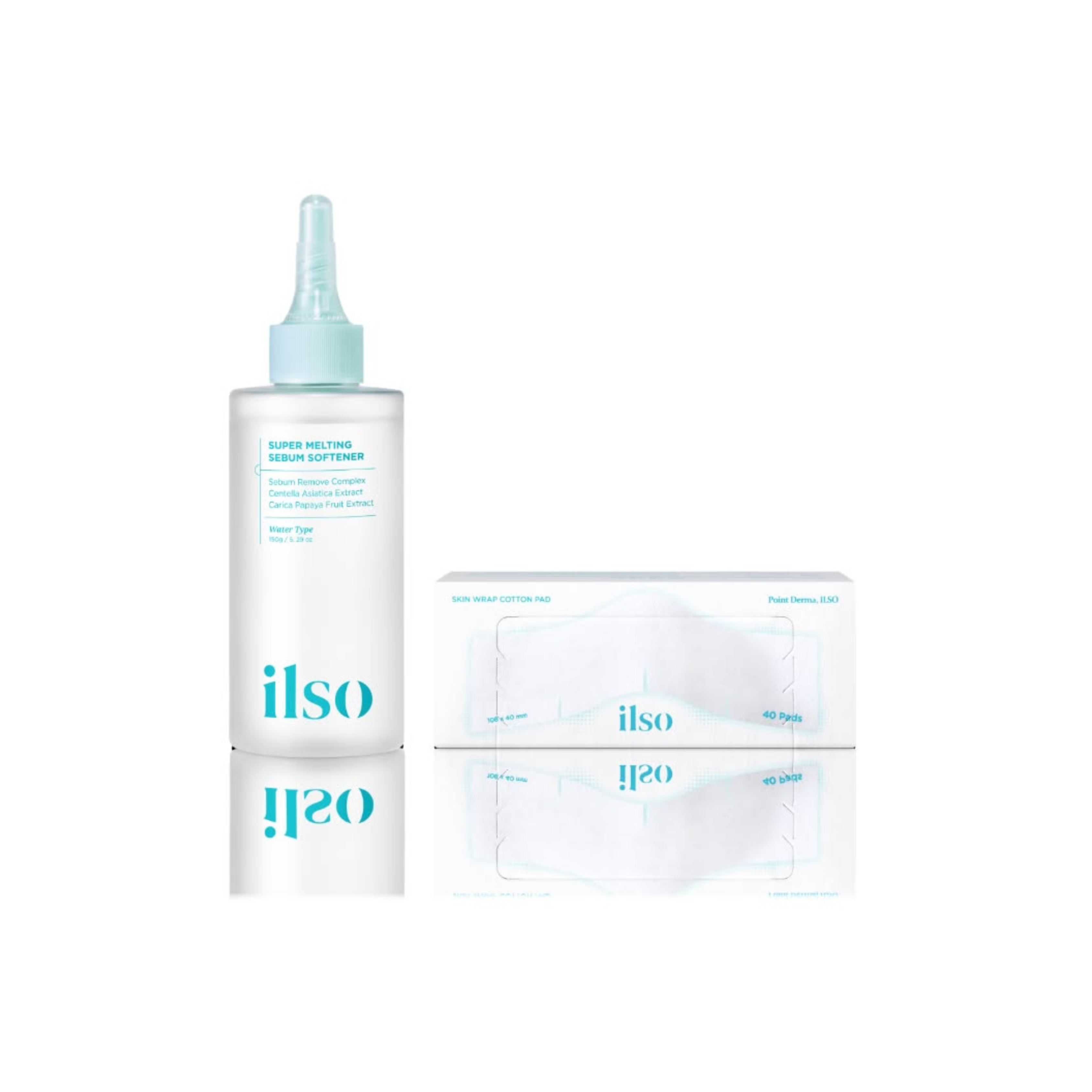 Ilso Super Melting Sebum Softener (+ Skin Wrap Cotton Pad Set)