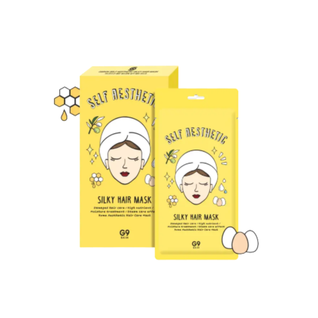 G9SKIN Self Aesthetic Silky Hair Mask 5P