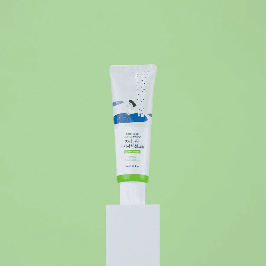 Round Lab Birch Juice Moisturizing Mild Up Sunscreen SPF50+