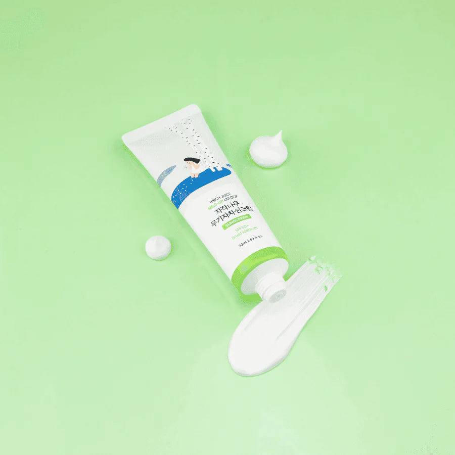 Round Lab Birch Juice Moisturizing Mild Up Sunscreen SPF50+