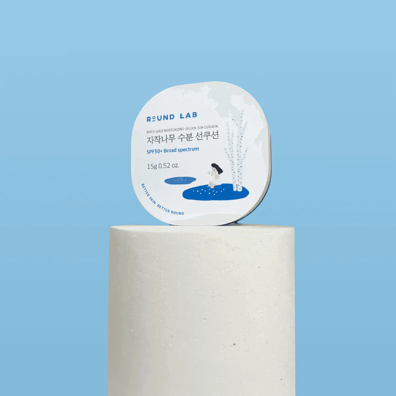 Round Lab Birch Juice Moisturizing Sun Cushion
