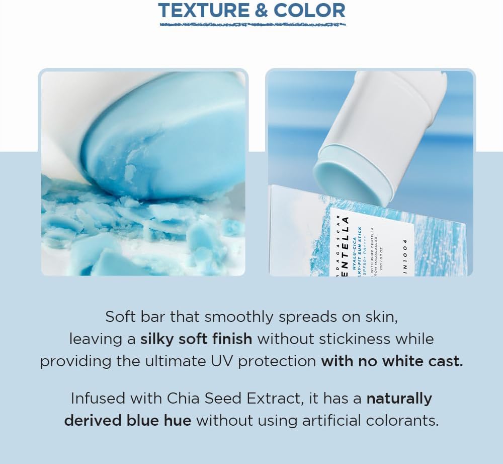 Skin1004 Madagascar Centella Hyalu-Cica Silky-fit Sun Stick 20g