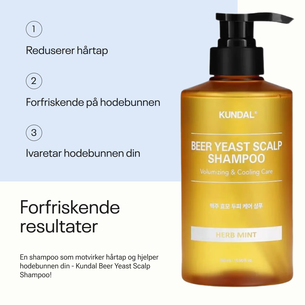 Kundal Hair Loss Relief Shampoo- Herb Mint