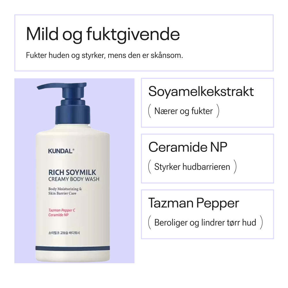 Kundal Rich Soymilk Body Wash - Mellow Vanilla