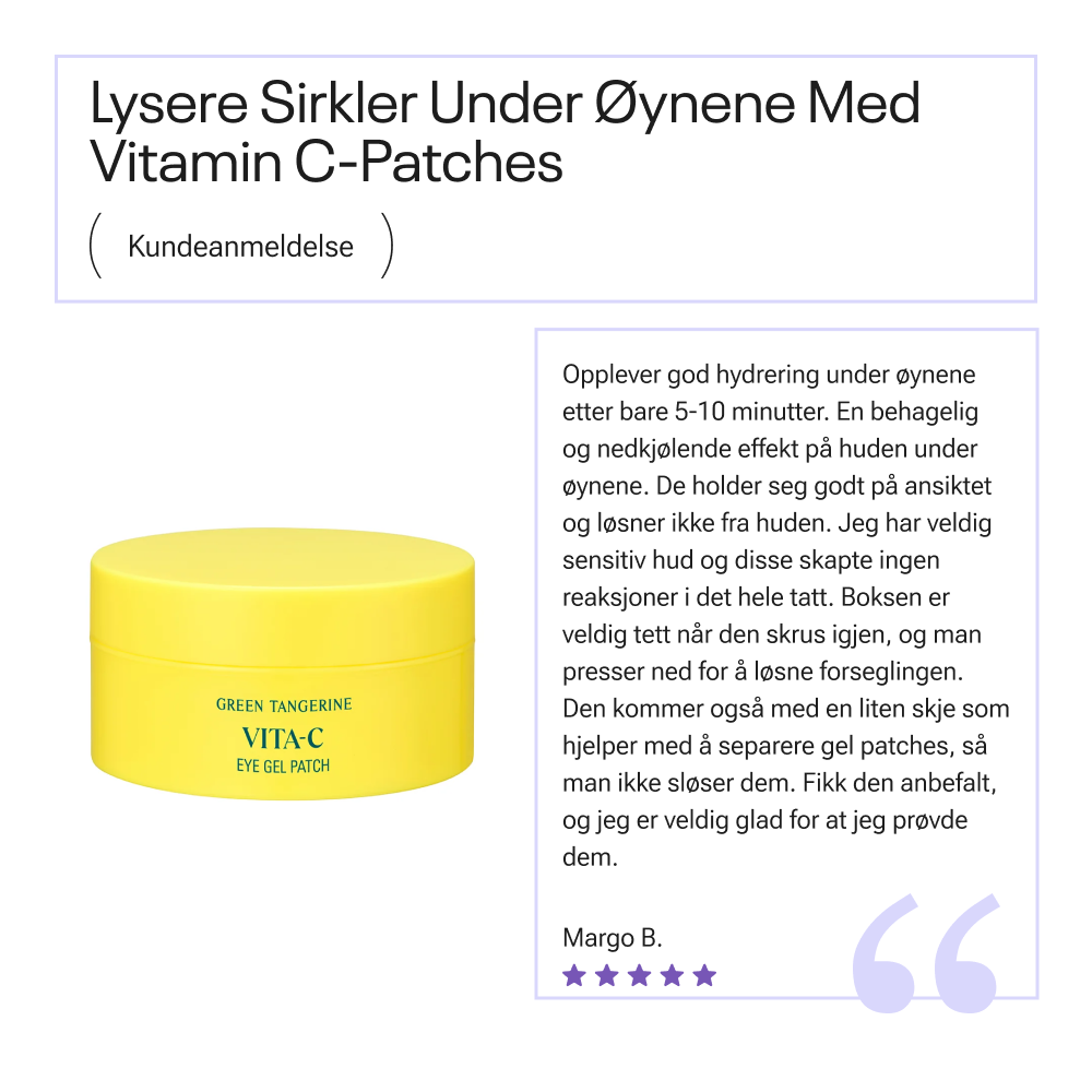 Goodal Green Tangerine Vita C Eye Gel Patch