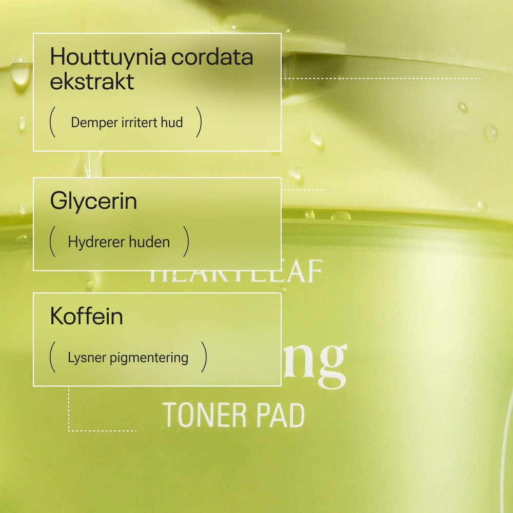 Goodal Houttuynia Cordata Calming Toner Pad