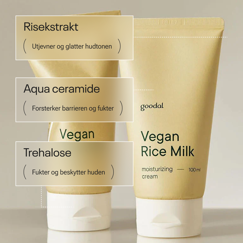 Goodal Vegan Rice Milk Moisturizing Cream