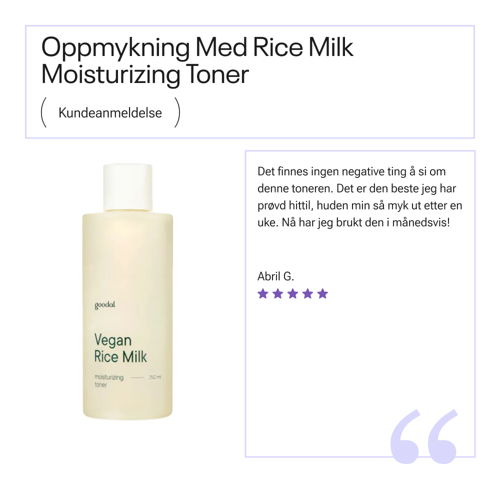 Goodal Vegan Rice Milk Moisturizing Toner