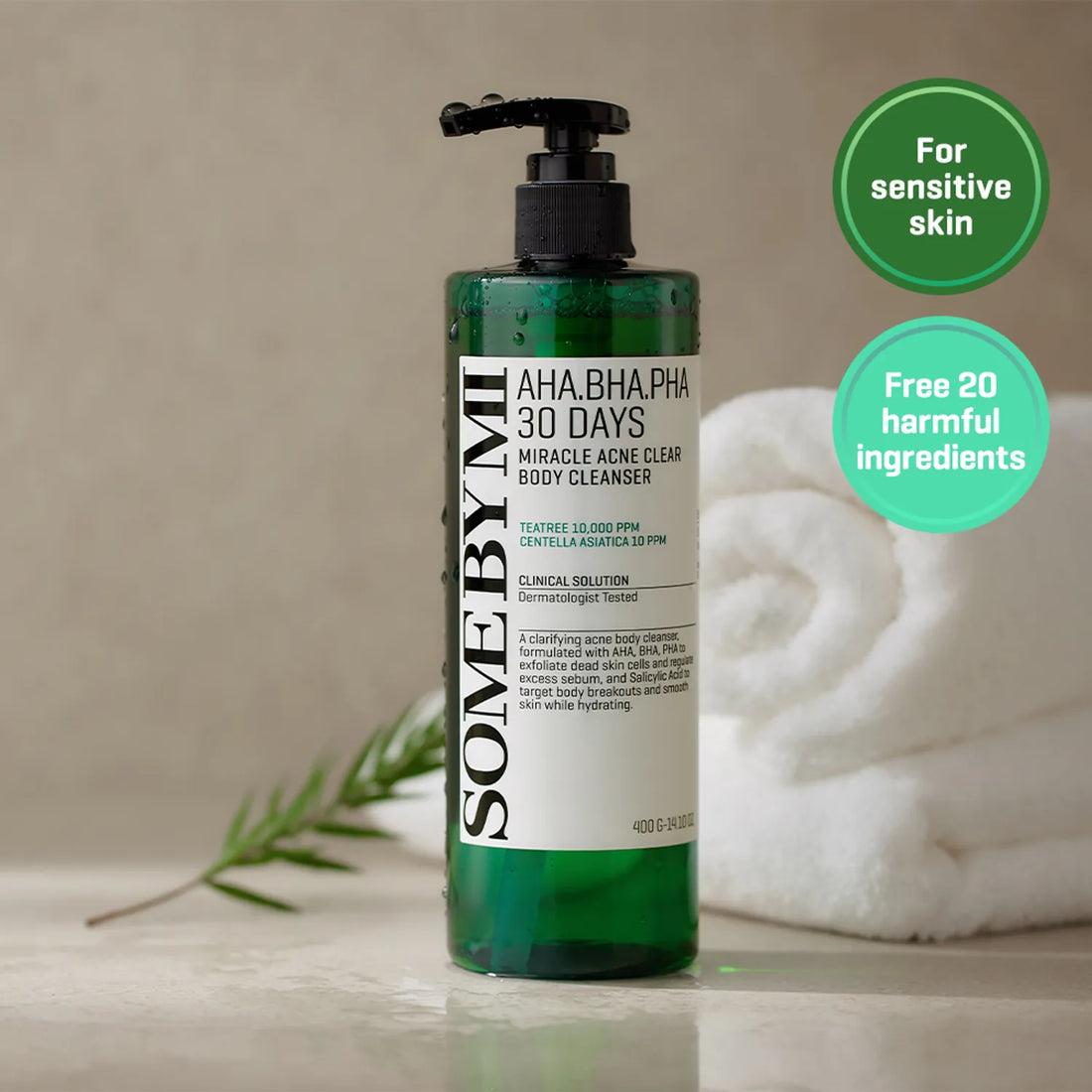 Some By Mi AHA-BHA-PHA 30 Days Miracle clear body cleanser 400g