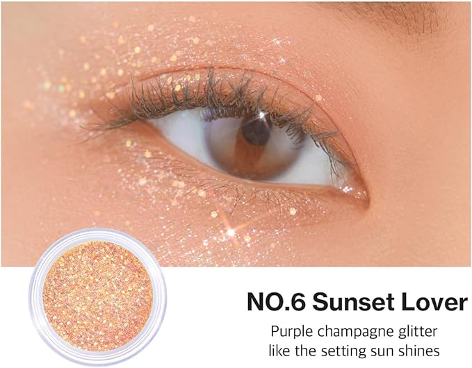 Unleashia Get Loose Glitter Gel No.6 Sunset Lover