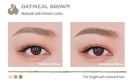 Unleashia Shaper Defining Eyebrow Pencil No.1 Oatmeal Brown