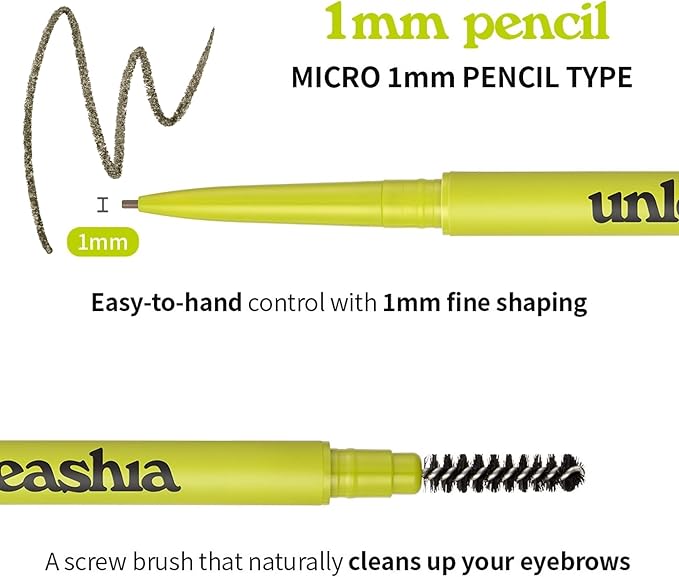 Unleashia Shaper Defining Eyebrow Pencil No.2 Kraft Brown