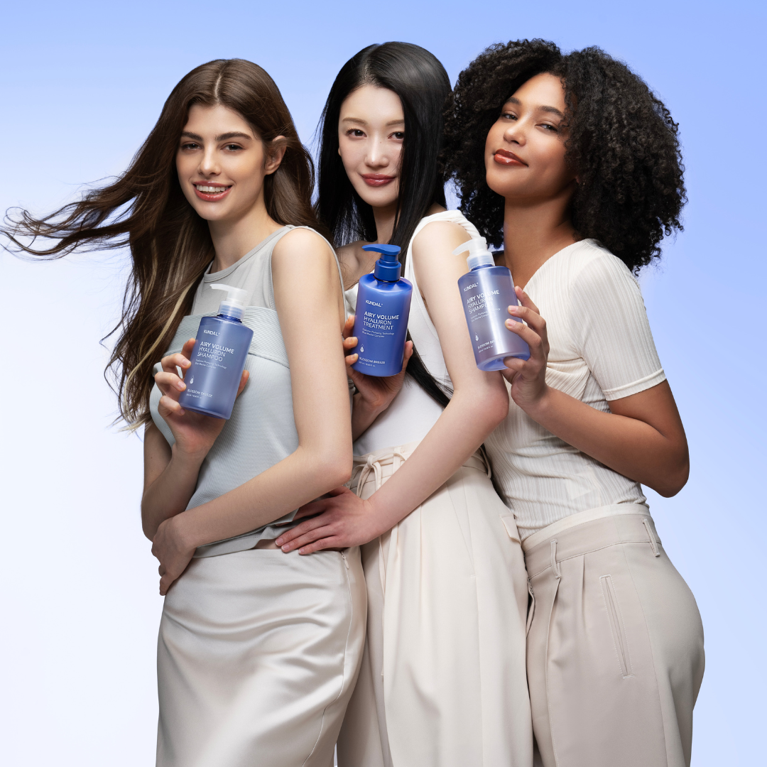 Kundal Hyaluron Airy Volume Shampoo - Blossom Breeze