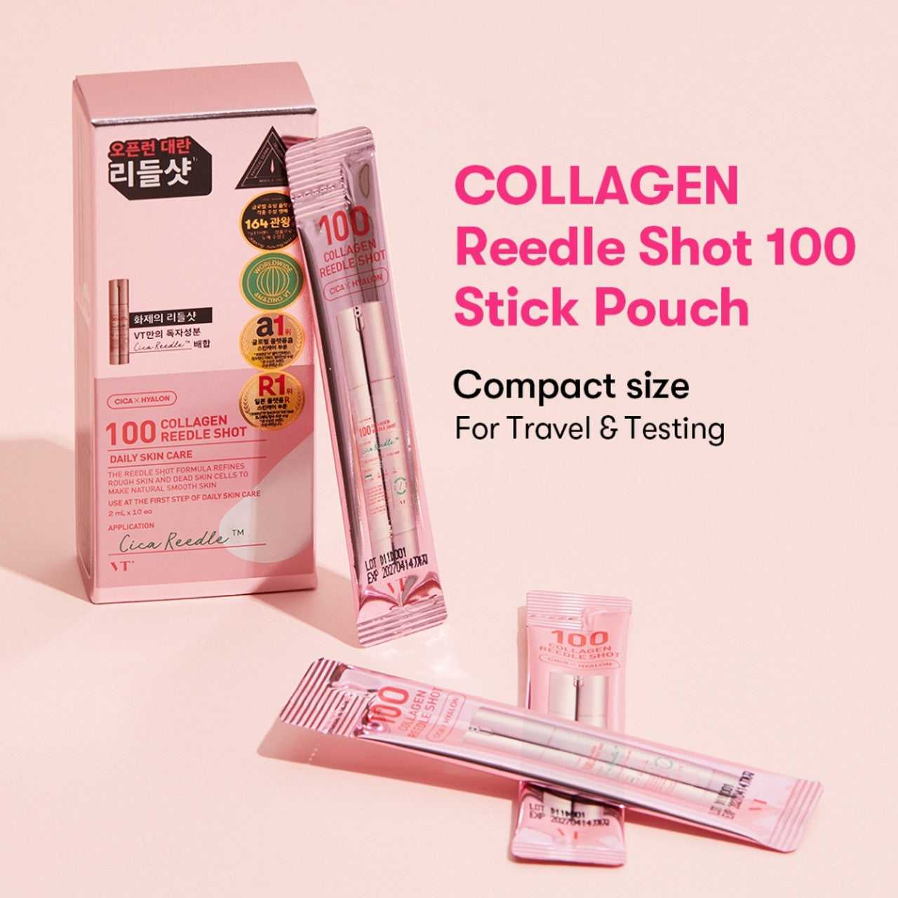 VT Cosmetics Collagen Reedle Shot 100 10-pack/2ml