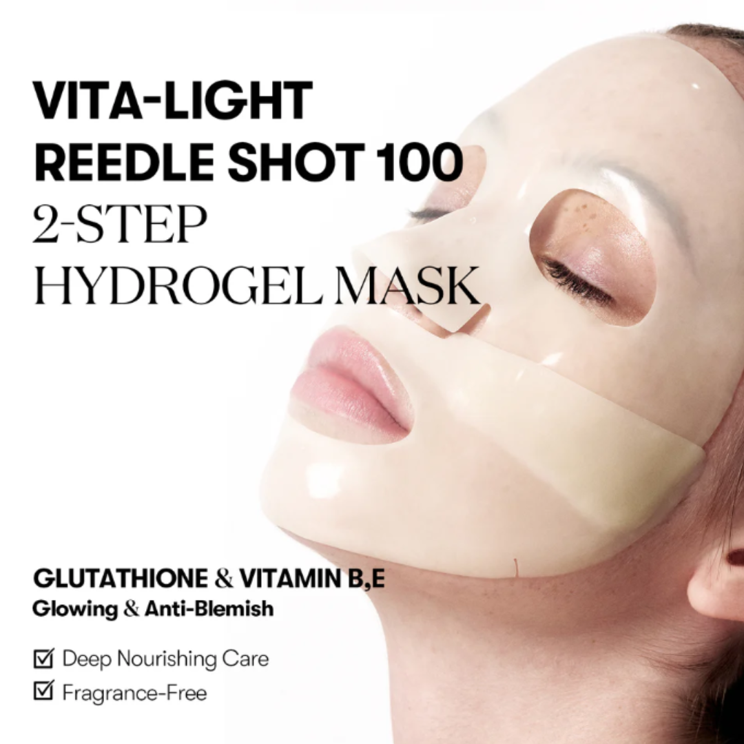 VT Cosmetics Vita-Light Reedle Shot 100 2 Step Hydrogel Mask
