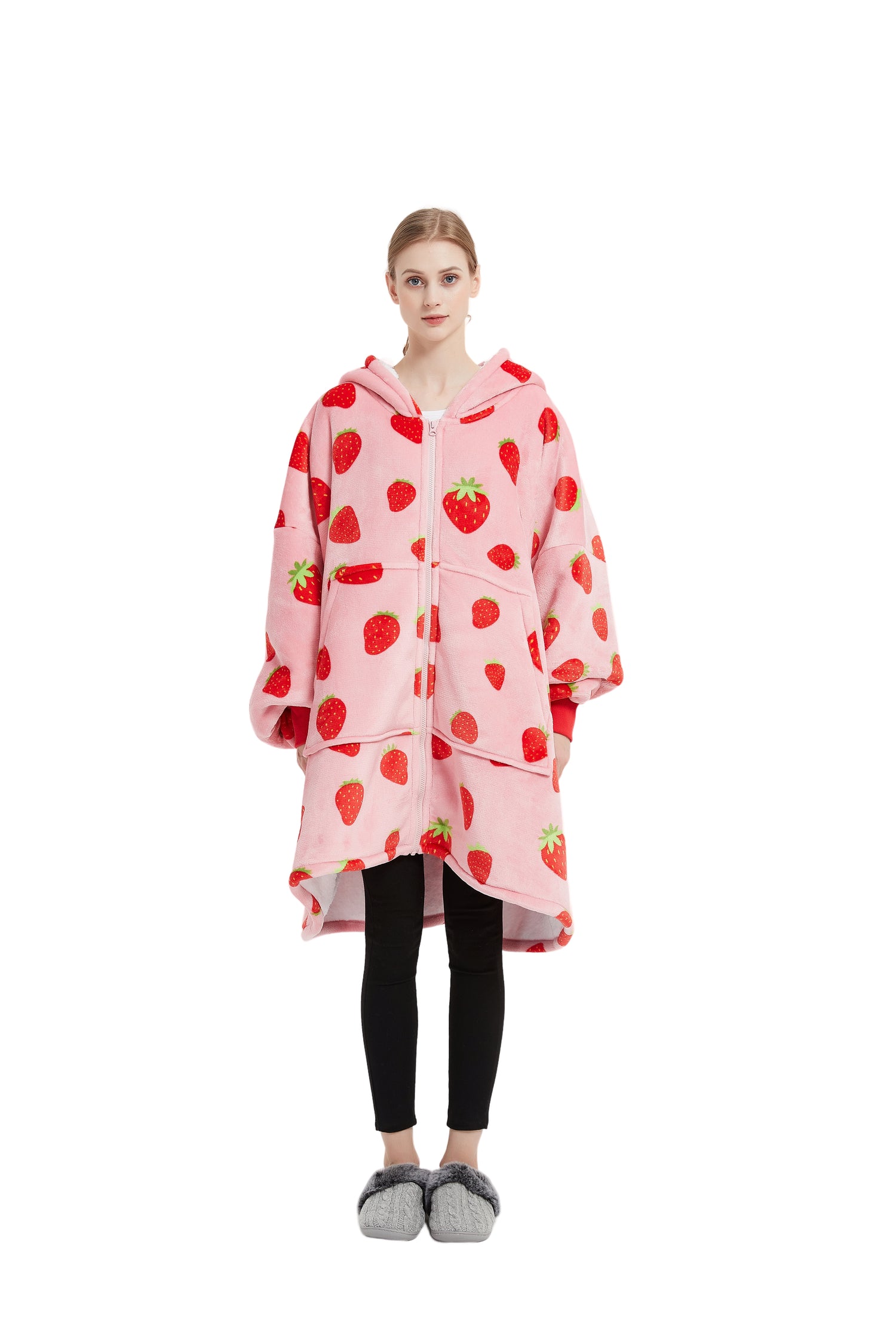 Beauty Mall Kosegenser Med Jordbær – Rosa