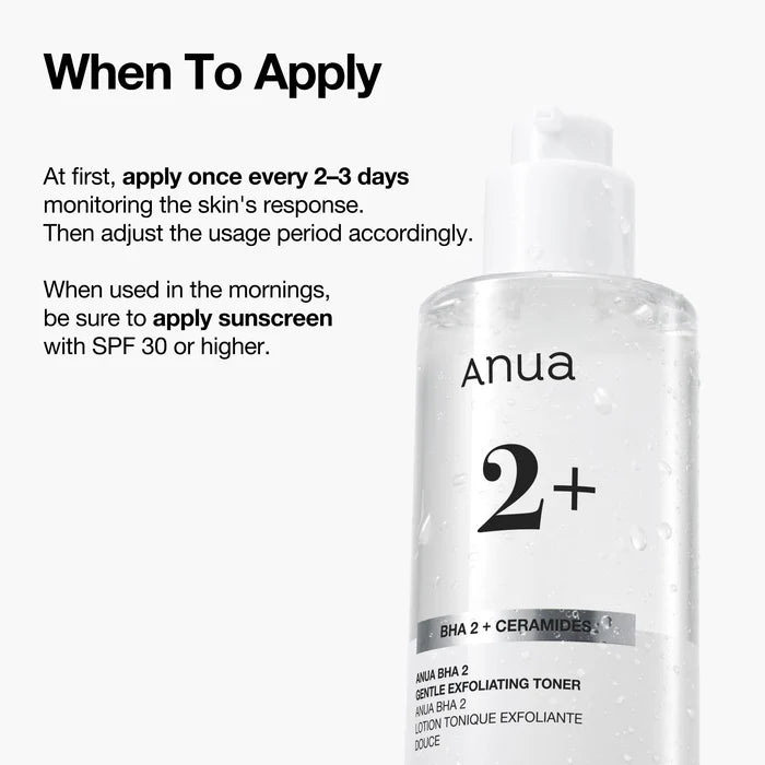 Anua BHA 2% Gentle Exfoliating Toner