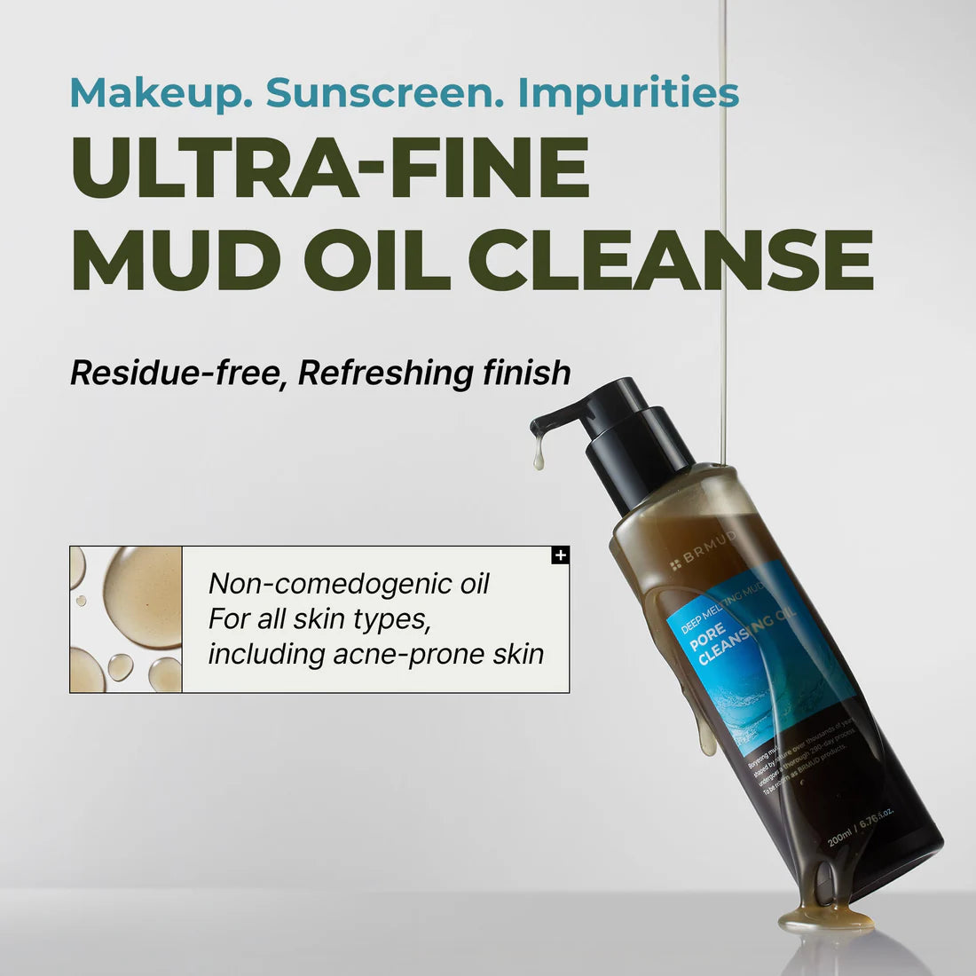 Brmud Deep Melting Mud Pore Cleansing Oil