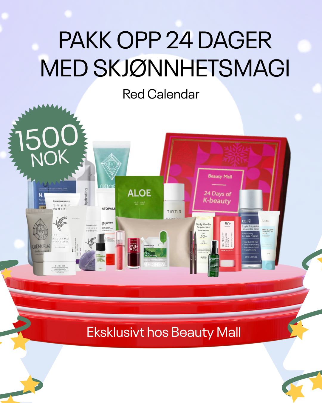 Adventskalender 24 Days of K-Beauty - Julekalender 2025