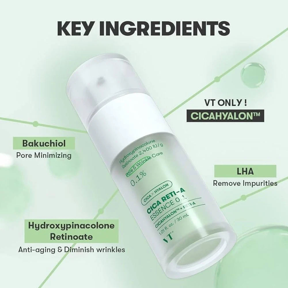 VT Cosmetics VT Cica Reti-A Essence 0.1