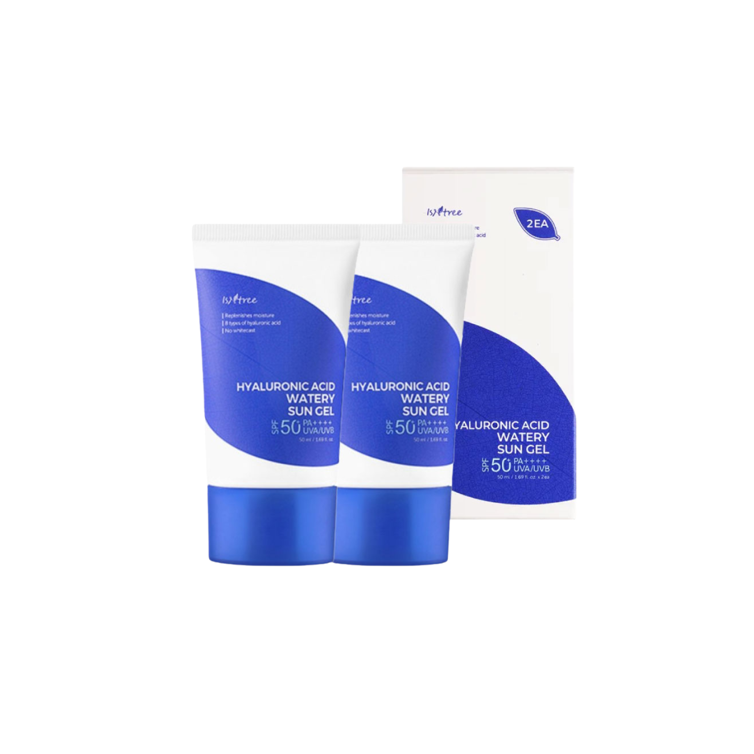 Isntree Hyaluronic Acid Watery Sun Gel SPF50+ Pack x2