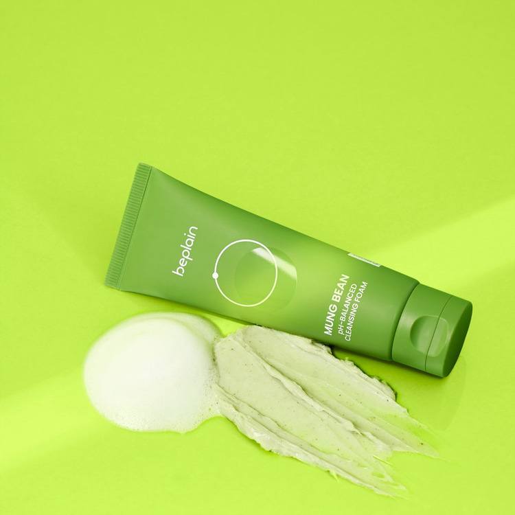 Beplain Mung Bean Cleansing Foam Jumbo Size 160ml