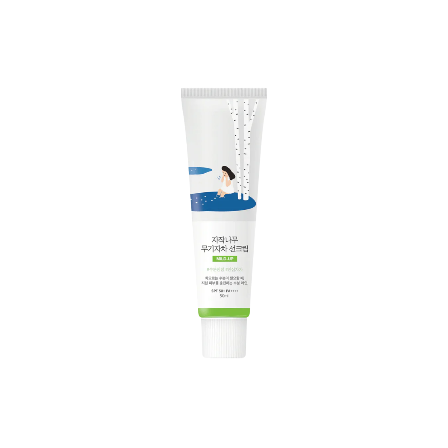 Round Lab Birch Juice Moisturizing Mild Up Sunscreen SPF50+