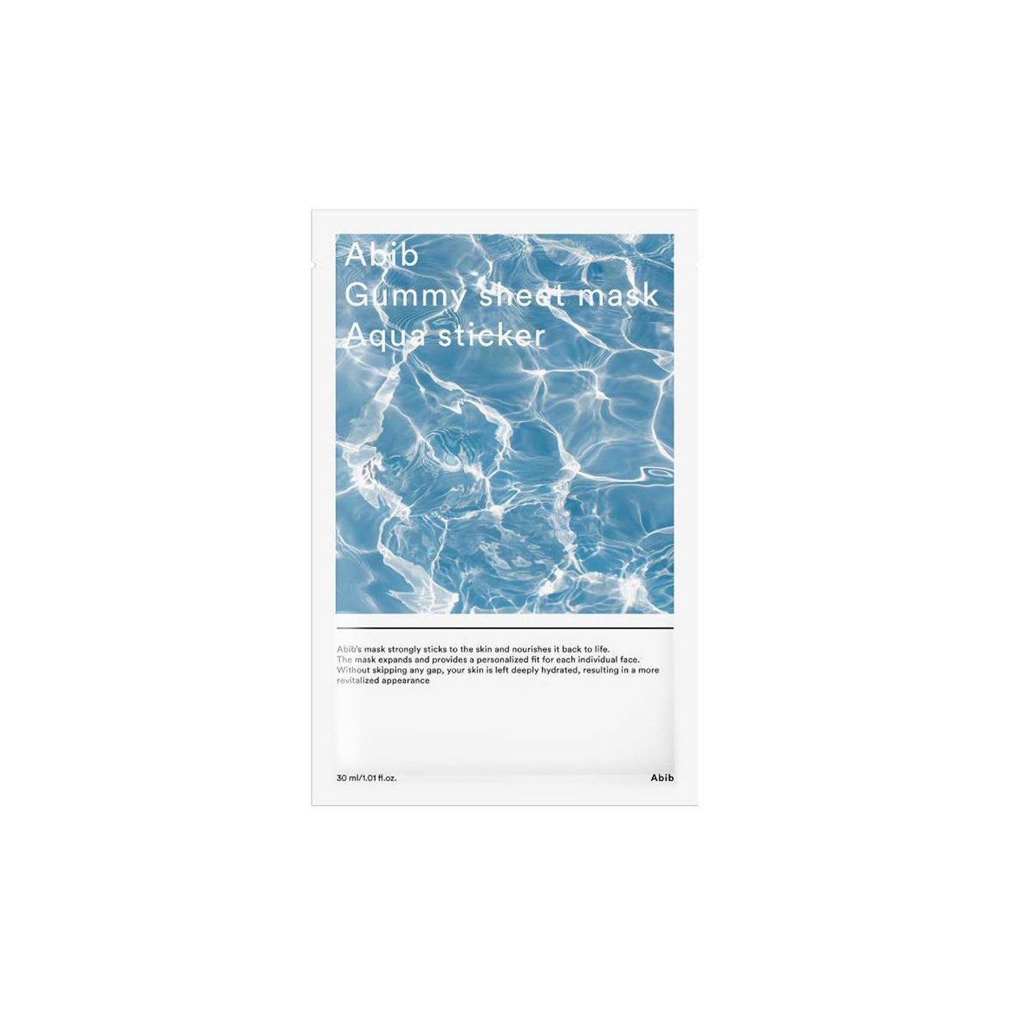 ABIB GUMMY SHEET MASK AQUA STICKER
