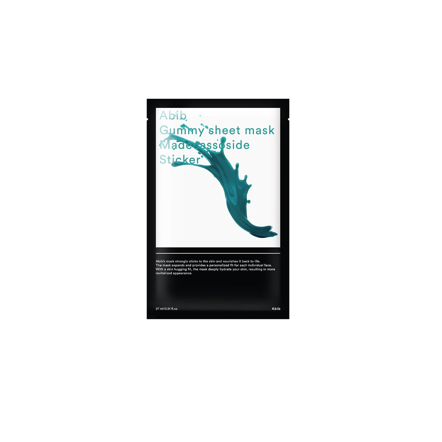 ABIB GUMMY SHEET MASK MADECASSOSIDE STICKER